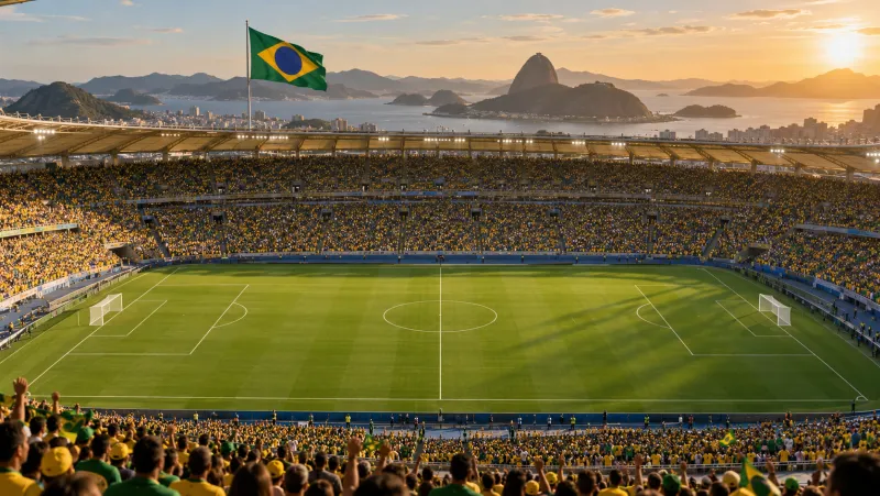 Estádio de futebol, foto ilustrativa para Brasileirão Série A