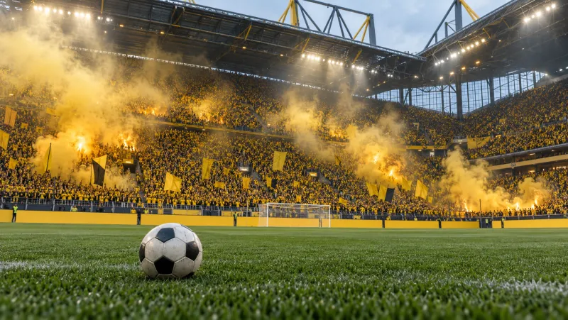 Estádio de futebol, foto ilustrativa para Bundesliga