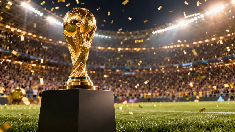 Estádio de futebol, foto ilustrativa para Copa do Mundo