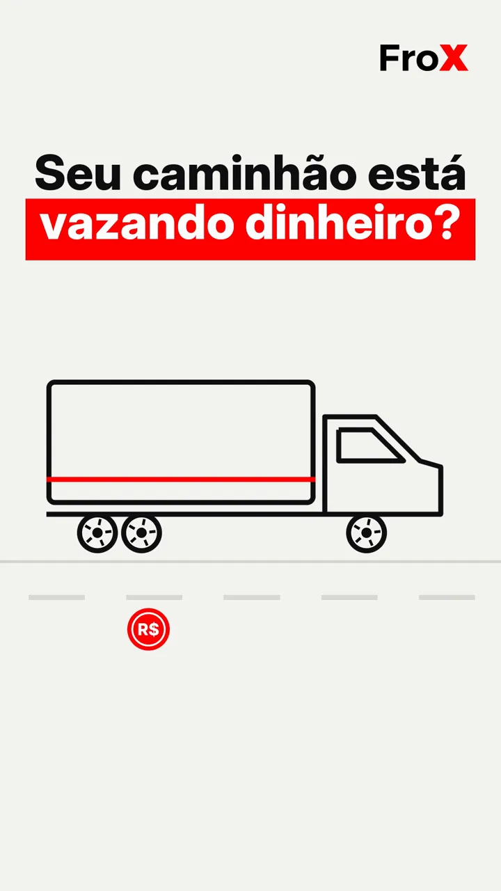 Tela Atenção do FroX com cartões de alerta de consumo alto, viagem no prejuízo e resultado abaixo da meta