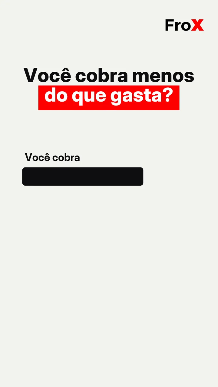 Tela Custo por km do FroX com caminhões que cobram abaixo do custo destacados em vermelho no topo da lista